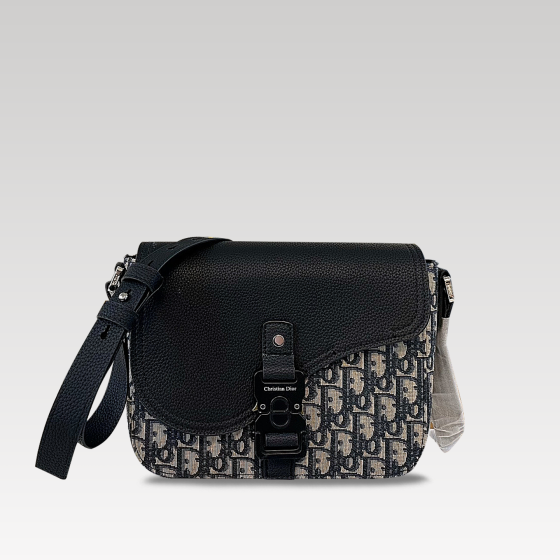 DIOR Monogram saddle Messenger bag